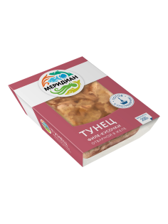 Тунец Меридиан отварной филе-кусочки в желе, 200г