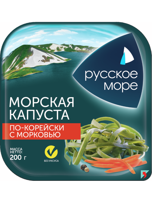 Капуста морская маринованная Русское море по-корейски, 200г