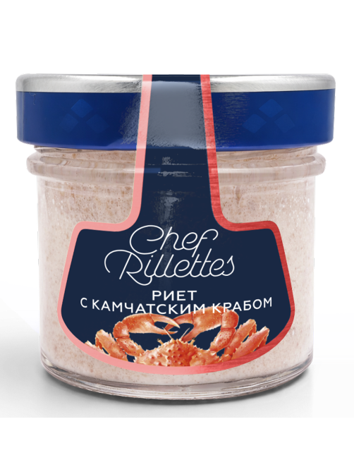 Риет Путина с камчатским крабом, 100г
