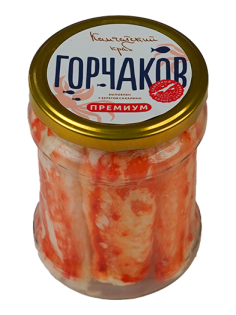 Мясо краба Горчаков натуральное премиум, 500г