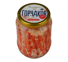Мясо краба Горчаков натуральное премиум, 700г