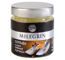 Сельдь Меридиан Milegrin в соусе пряная горчица, 200г