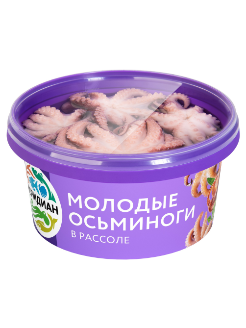 Осьминоги Меридиан в рассоле молодые, 430г