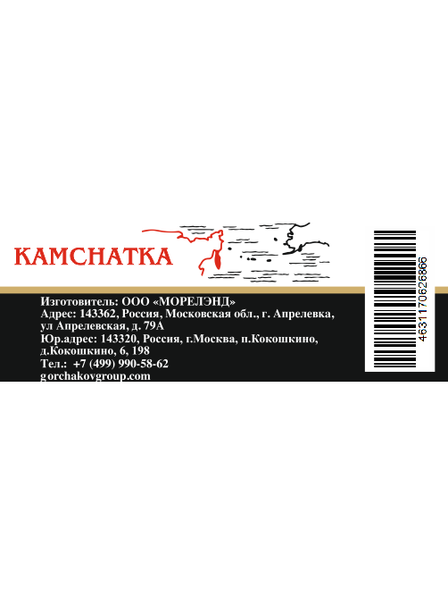 Мясо краба Gorchakov Group Камчатка 1 сорт, 110г