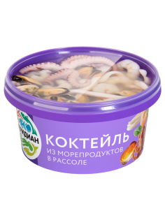 Коктейль из морепродуктов Меридиан в рассоле, 430г