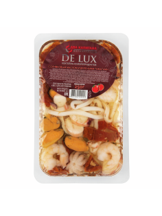 Коктейль из морепродуктов Два капитана De-lux вяленые томаты, 250г