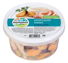 Микс морской Меридиан в рассоле, 430г