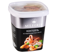 Коктейль из морепродуктов Меридиан Милегрин в масле, 415г