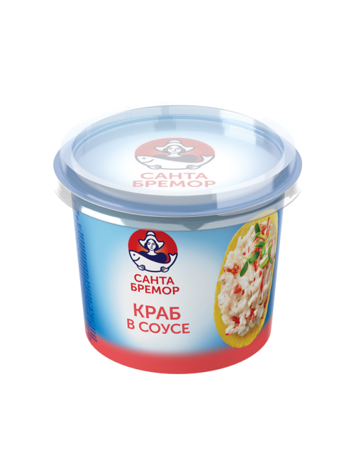 Паста Санта Бремор краб в сливочном соусе, 150г
