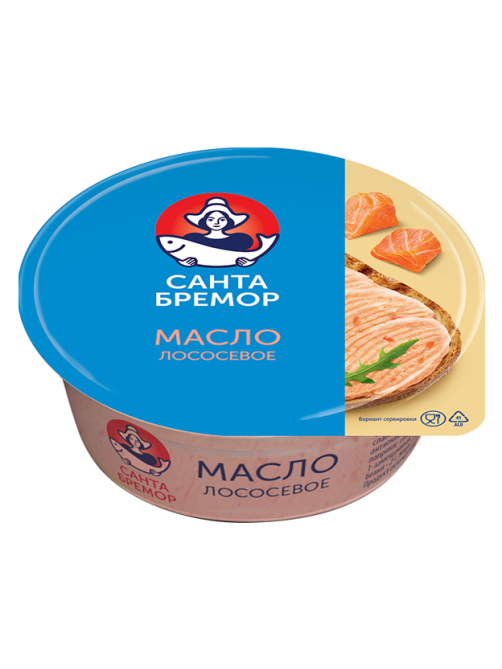 Масло лососевое Санта Бремор Бутербродное, 100г