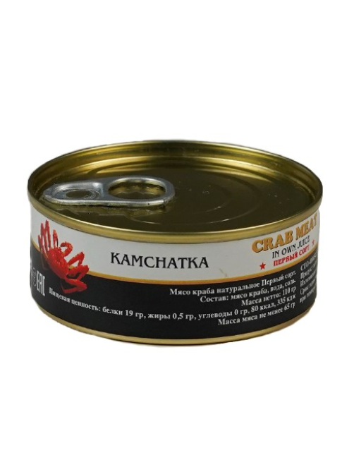 Мясо краба Gorchakov Group Камчатка 1 сорт, 110г
