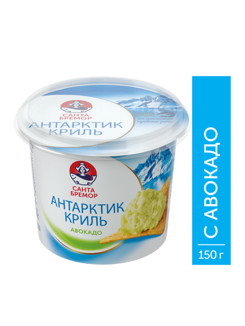 Антарктик-криль Санта Бремор авокадо, 150г