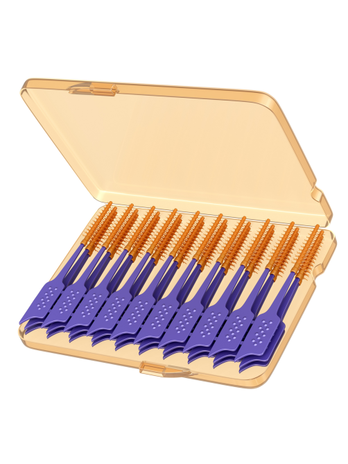 Ершики межзубные Splat Smilex ortho+ со вкусом мяты размер S, мягкий 30шт, 14г