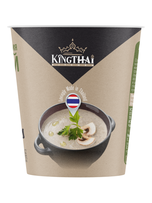 Крем-суп быстрого приготовления Kingthai Kitchen Грибной, 30г