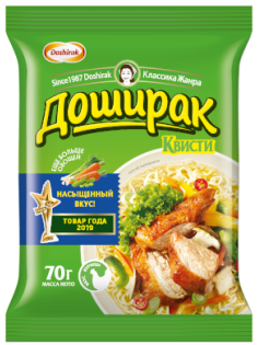 Лапша быстрого приготовления Доширак Квисти Курица, 70г