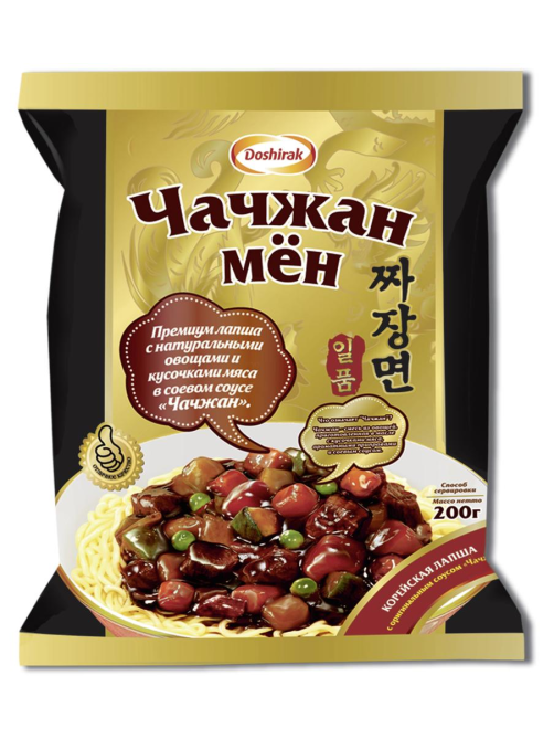 Лапша Доширак Чачжан Мен корейская, 200г