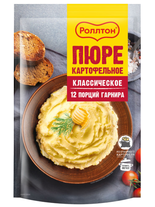 Пюре картофельное Роллтон классическое, 240г