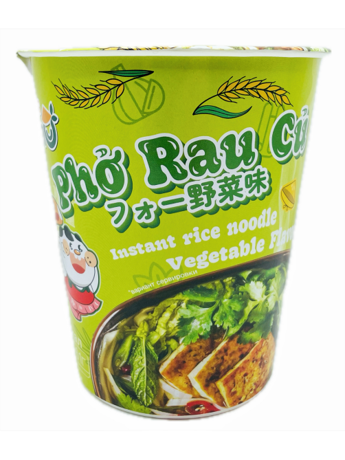Лапша быстрого приготовления King Pho Rau Gu рисовая овощи, 61г