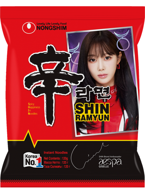 Лапша быстрого приготовления Nongshim Шин Рамен, 120г
