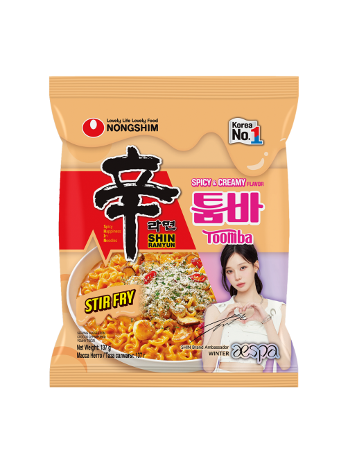 Лапша быстрого приготовления Nongshim Шин Рамен Toomba с сырно-сливочным вкусом острая, 137г