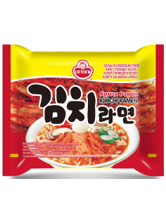 Лапша быстрого приготовления Оттоги Kimchi ramen со вкусом кимчи, 120г