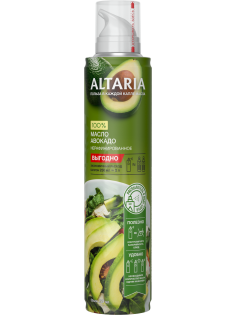 Масло-спрей авокадо Altaria нерафинированное, 250мл