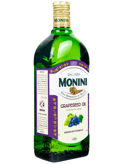 Масло виноградной косточки Monini рафинированное, 1л