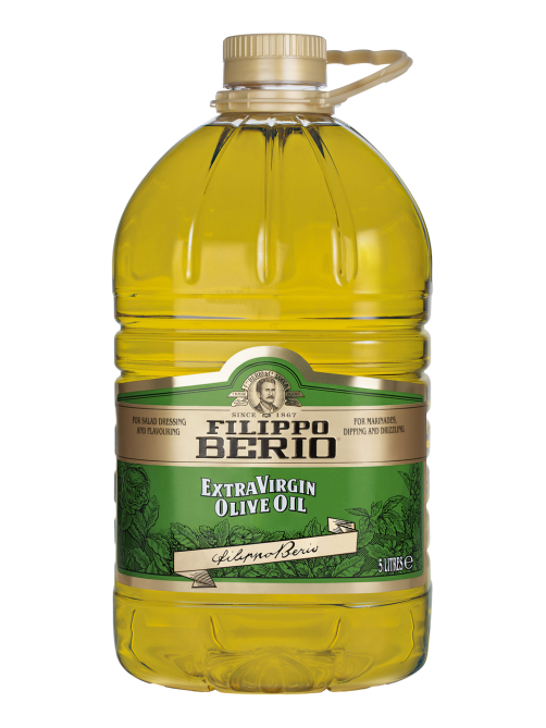 Масло оливковое Filippo Berio Extra Virgin нерафинированное, 5л