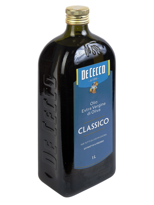 Масло оливковое De Cecco Classico Extra Virgin нерафинированное, 1л