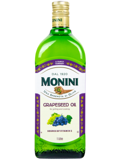 Масло виноградной косточки Monini рафинированное, 1л