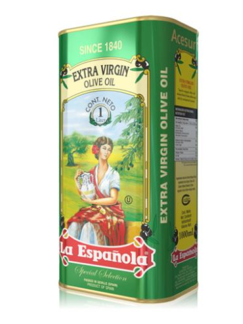 Масло оливковое La Espanola Extra Virgin нерафинированное, 1л