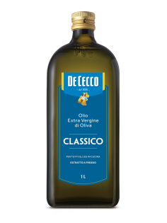Масло оливковое De Cecco Classico Extra Virgin нерафинированное, 1л