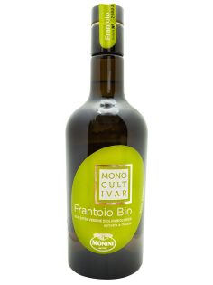 Масло оливковое Monini Frantoio Bio Extra Virgin нерафинированное, 500мл
