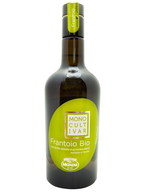 Масло оливковое Monini Frantoio Bio Extra Virgin нерафинированное, 500мл