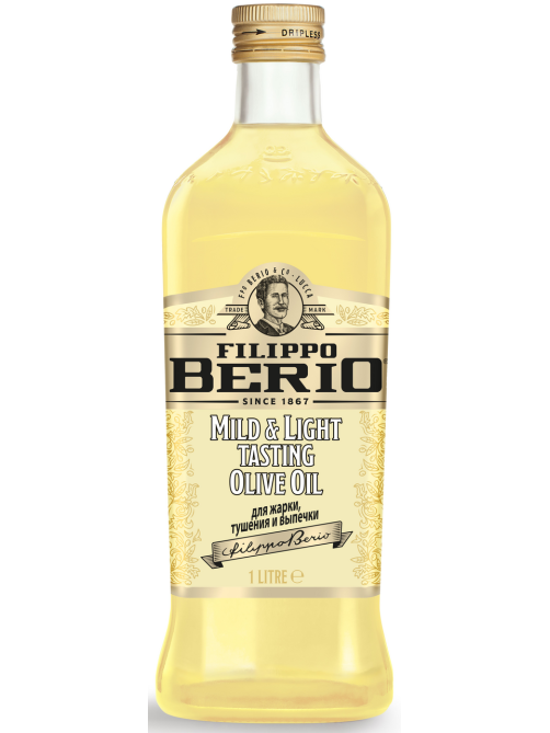 Масло оливковое Filippo Berio Mild&Light, 1л