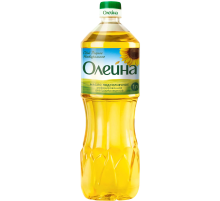 Масло подсолнечное Олейна рафинированное дезодорированное, 1л