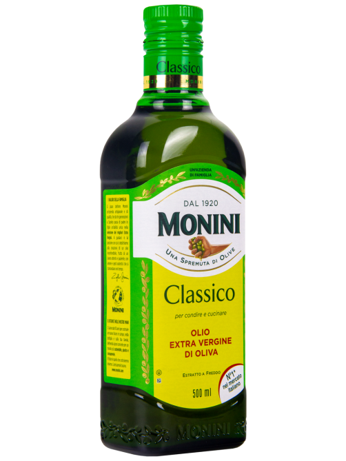 Масло оливковое Monini Classico Extra Virgin нерафинированное, 500мл