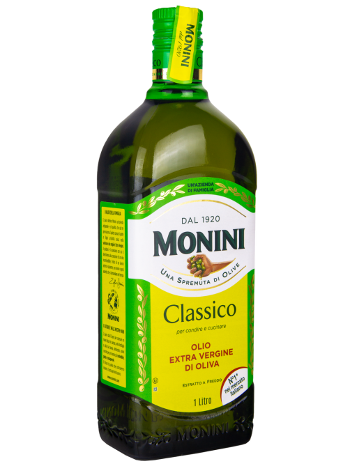 Масло оливковое Monini Classico Extra Virgin нерафинированное, 1л