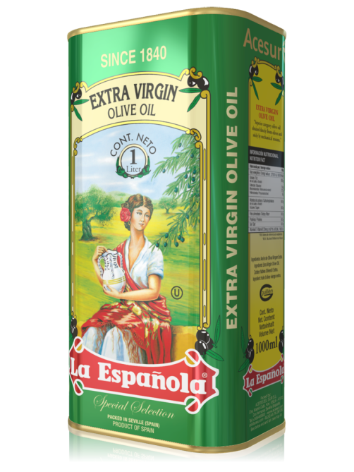 Масло оливковое La Espanola Extra Virgin нерафинированное, 1л