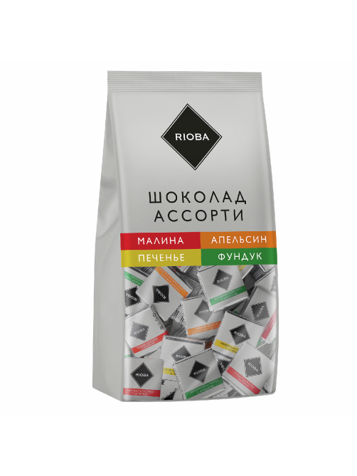 RIOBA Шоколад Ассорти 4 вкуса, 800г