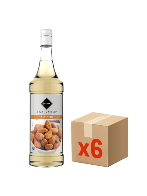 RIOBA Сироп миндаль, 1л x 6 шт