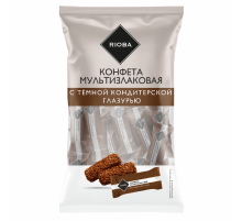 RIOBA Конфеты мультизлаковые с темной глазурью, 500г