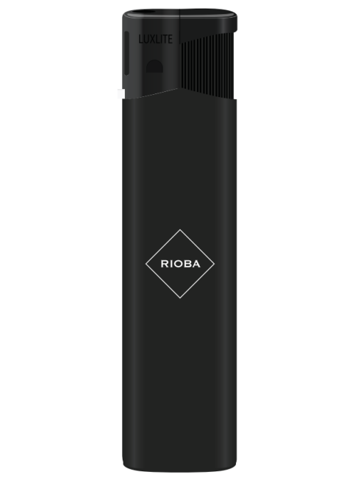 RIOBA Зажигалка Пьезо черная 39-R