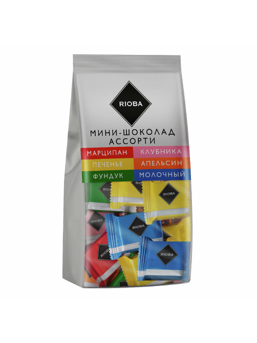 RIOBA Мини-шоколад Ассорти 6 вкусов, 800г