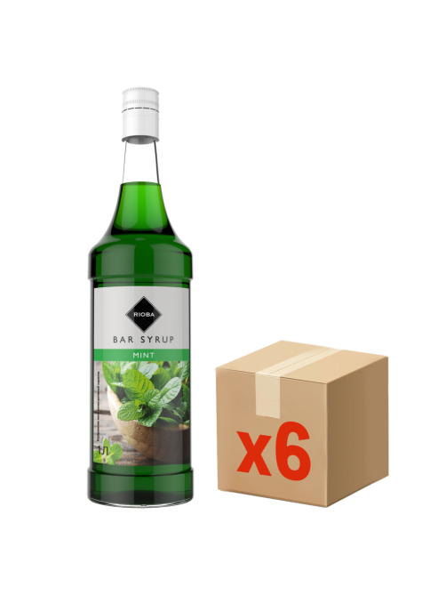RIOBA Сироп мята, 1л x 6 шт