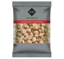 RIOBA Арахис жареный соленый, 50г