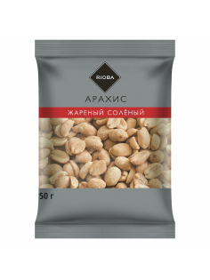RIOBA Арахис жареный соленый, 50г