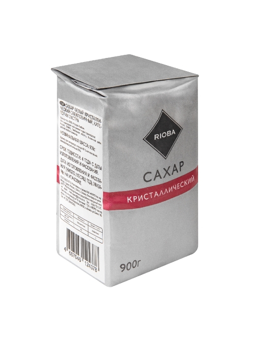 RIOBA Сахар-песок белый кристаллический, 900г
