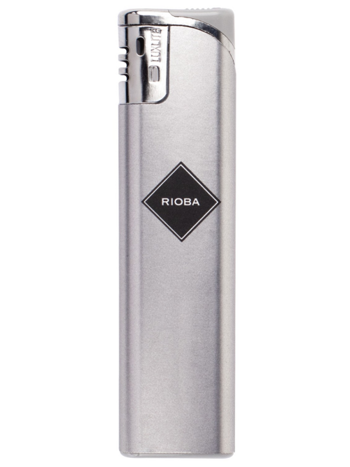 RIOBA Зажигалка пьезо серая XHD118