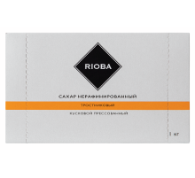 RIOBA Сахар тростниковый кусковой, 1кг